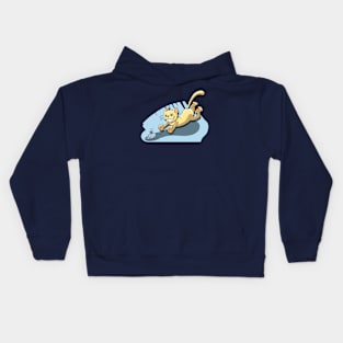 Mischievous cat Kids Hoodie